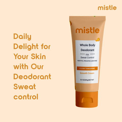 Clean Tangerine Cream Tube Deodorant+ Sweat Control