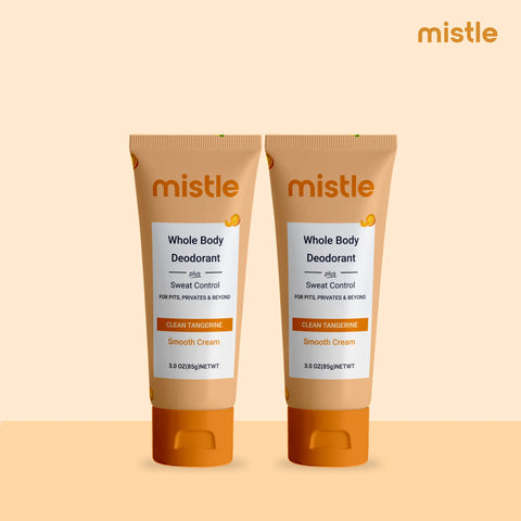 Clean Tangerine Cream Tube Deodorant+ Sweat Control