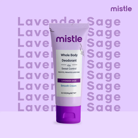 Lavender Sage Cream Tube Deodorant+ Sweat Control