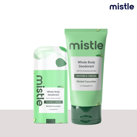 Minted Cucumber Cream Stick Deodorant & Minted Cucumber Cream Tube Deodorant