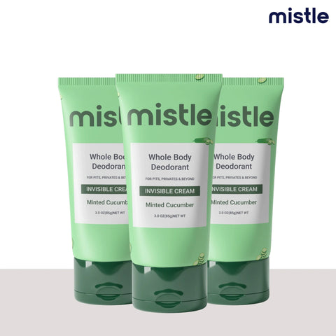 Minted Cucumber Cream Tube Deodorant & Minted Cucumber Cream Tube Deodorant & Minted Cucumber Cream Tube Deodorant