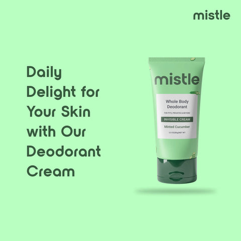 Minted Cucumber Cream Tube Deodorant