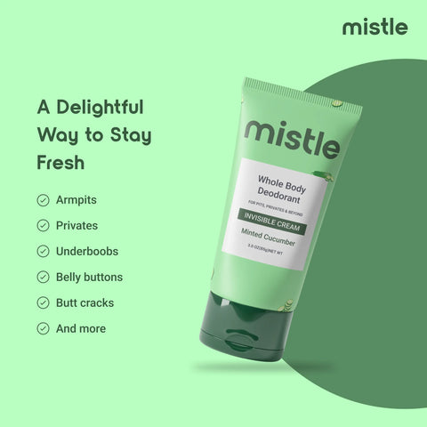 Minted Cucumber Cream Tube Deodorant