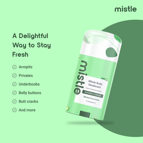 Minted Cucumber Cream Stick Deodorant