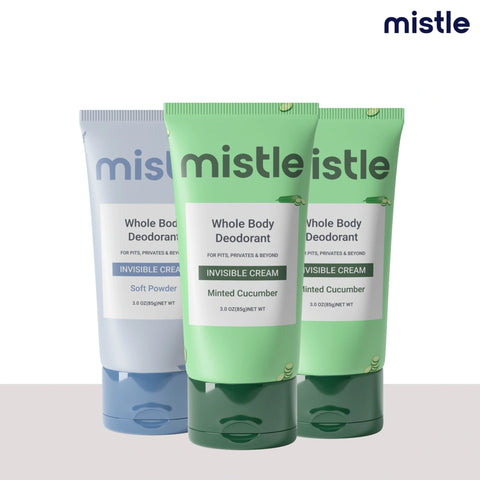 Soft Powder Cream Tube Deodorant & Minted Cucumber Cream Tube Deodorant & Minted Cucumber Cream Tube Deodorant