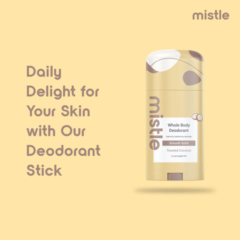 Toasted Coconut  Solid Stick Deodorant