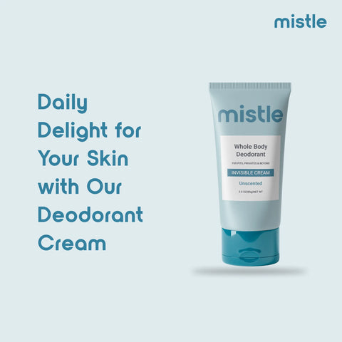 Unscented Cream Tube Deodorant